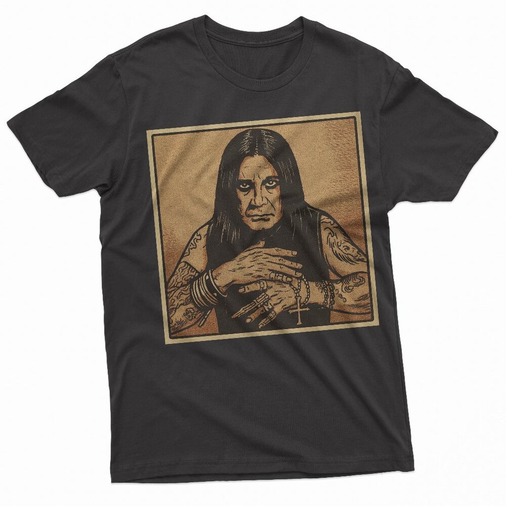 (NEW 100%) Retro The Essential Ozzy Osbourne Comic T-Shirt